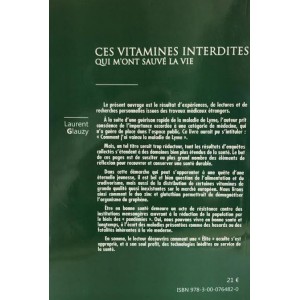 Ces vitamines interdites qui m'ont sauvé la vie – Le livre choc de Laurent Glauzy