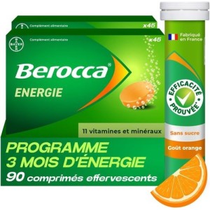 Multivitamines et Minéraux - Vitamine C, B3, B5, B1, B12, Calcium, Magnésium et Zinc