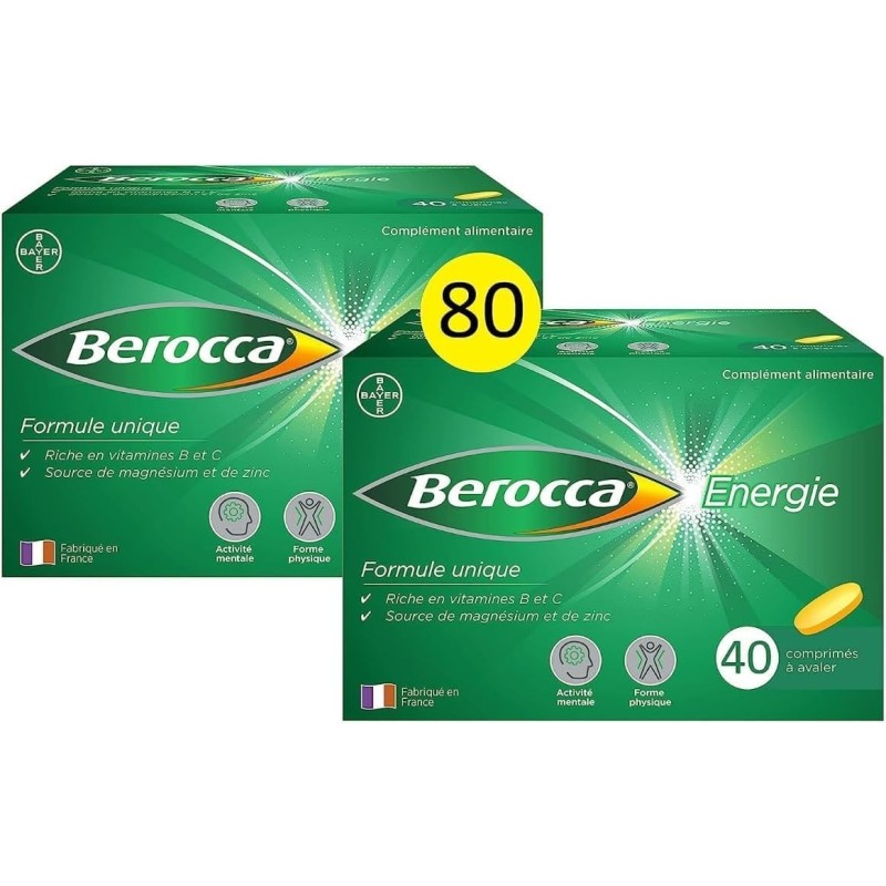 Multivitamines et Minéraux - Vitamine C, B3, B5, B1, B12, Calcium, Magnésium et Zinc