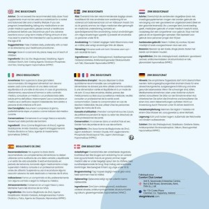 Zinc Bisglycinate 25mg  400 Comprimés Complement Alimentaire