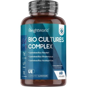 Prebiotique et Probiotique 77 Milliards d'UFC Lactobacillus Gasseri, Lactobacillus Rhamnosus, Bifidobacterium, Inuline, FOS